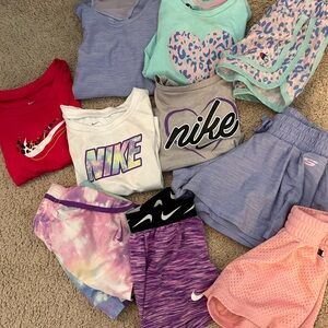 Girls 24M / 2T Athletic Clothing Bundle – Nike, Champion, More